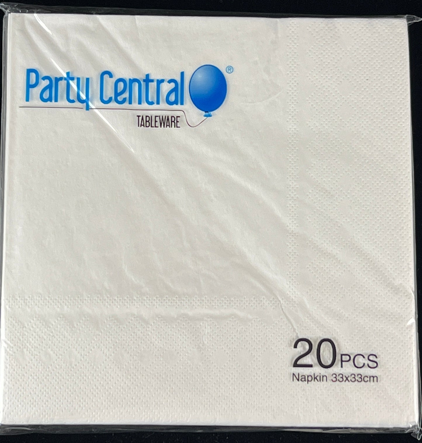 Napkins - White - 20 pc - 33cm x 33cm