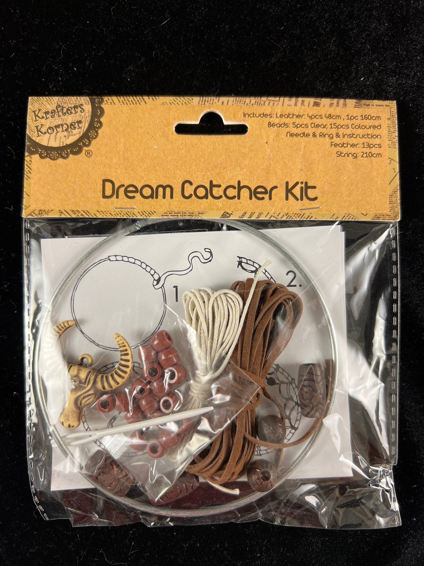 Dream Catcher Craft Kit - Brown