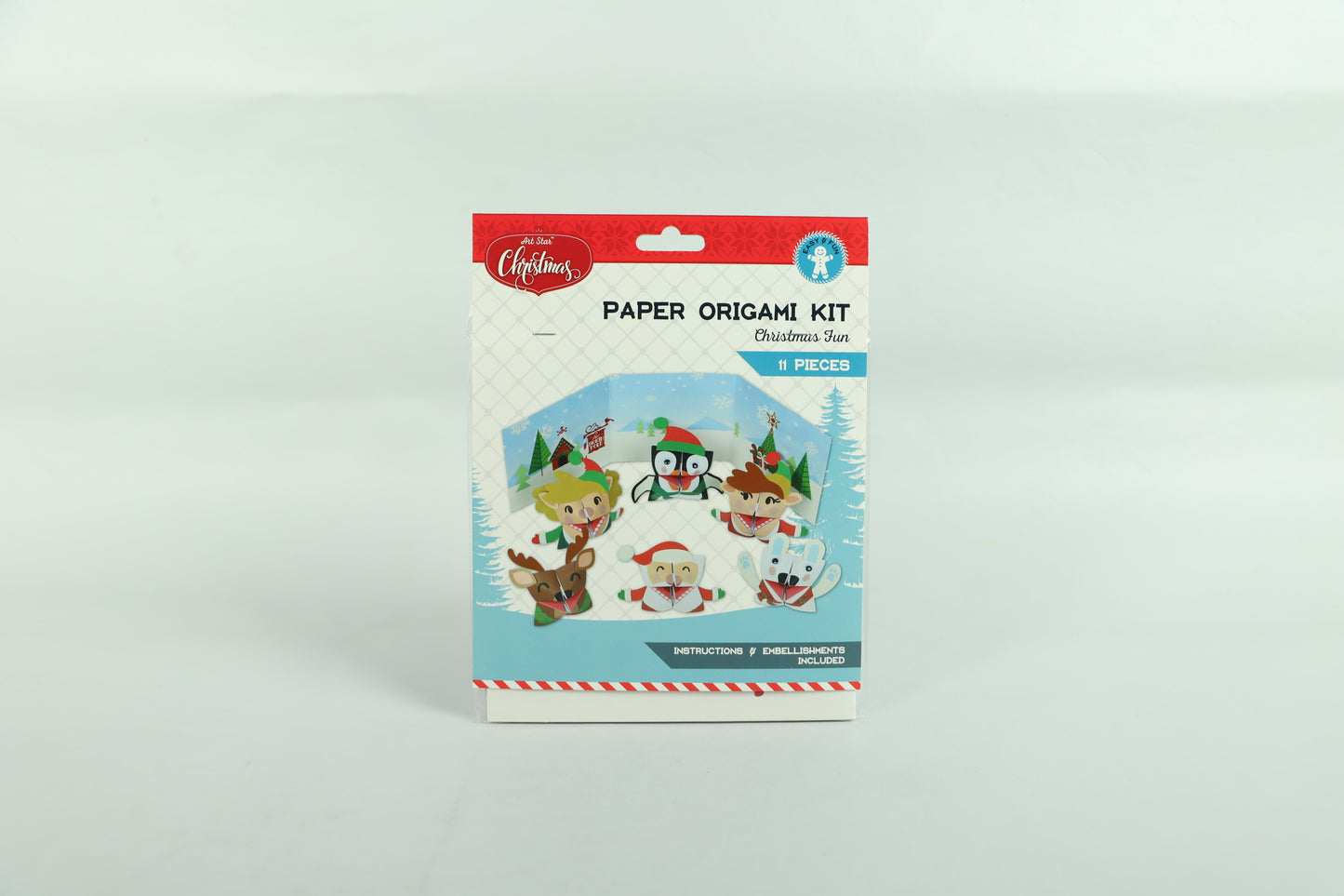 Art Star - Paper Origami Kit - Christmas Fun - 11 Pieces