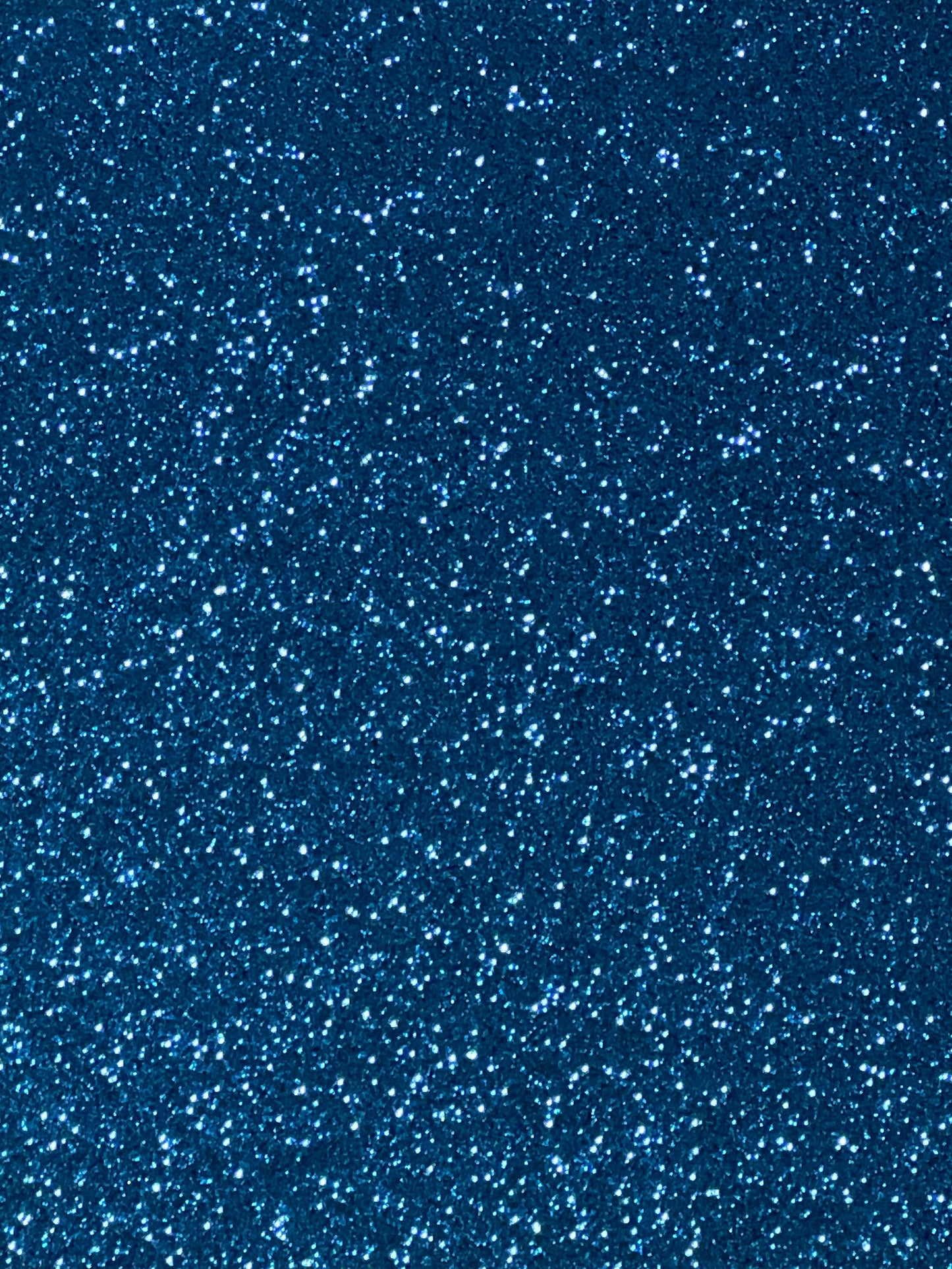 Craft Foam Glitter Cyan - Size Approx 16cm x 21cm - Thickness 2mm