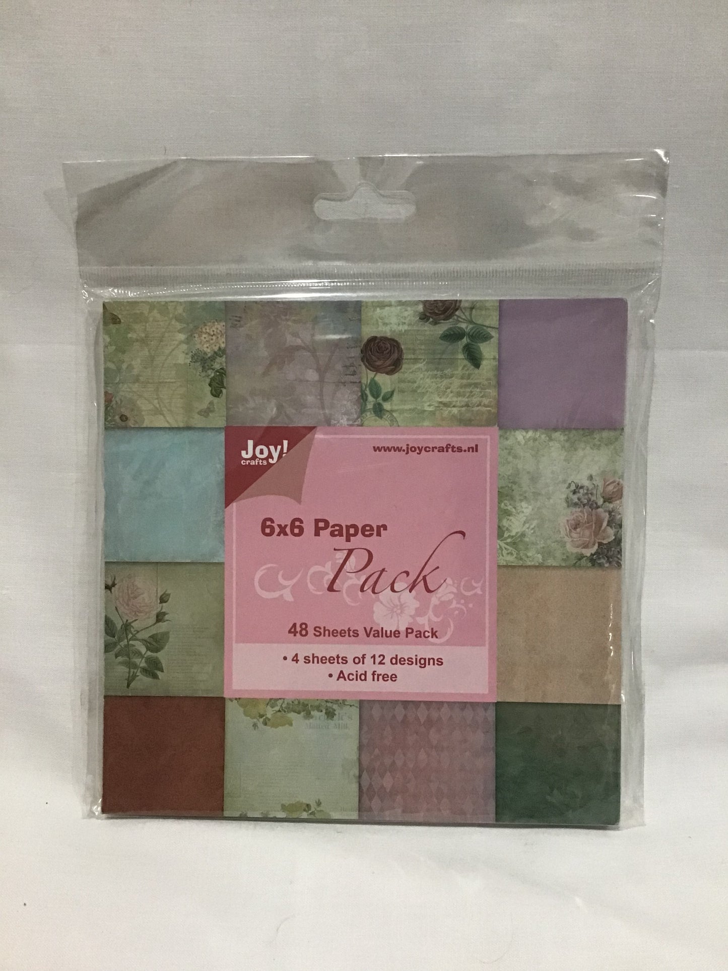 Scrapbooking Value Paper Pack #2 - 48 sheets - 15.2x15.2cm