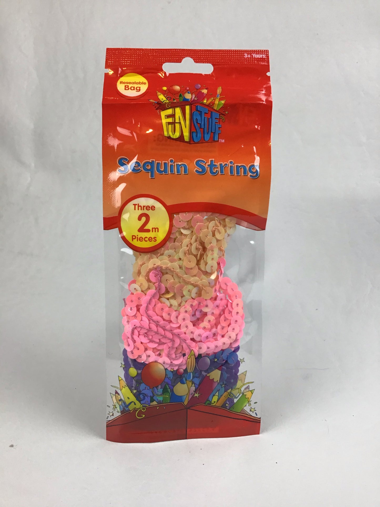 Sequin String - 3 Colours - 2m each length