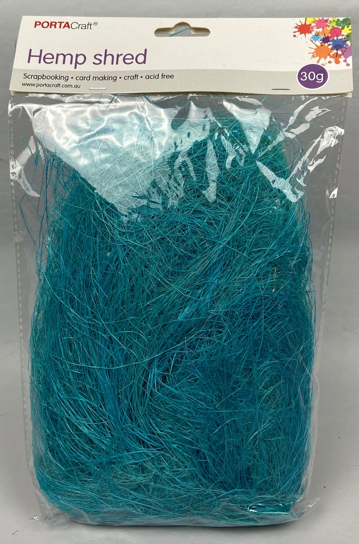 Hemp Shred - 30g - Teal