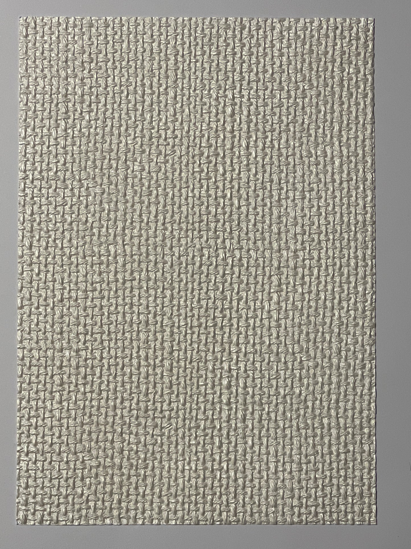 Specialty Embossed Paper x 1 - A4 Weave Design - White