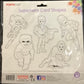 Superhero Card Shapes - 10 pack