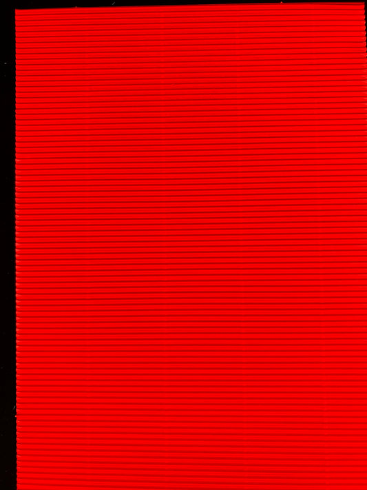 Corrugated A4 Card - Red - 6 pack