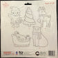 Christmas Printed Card Shapes #3- 10 pk