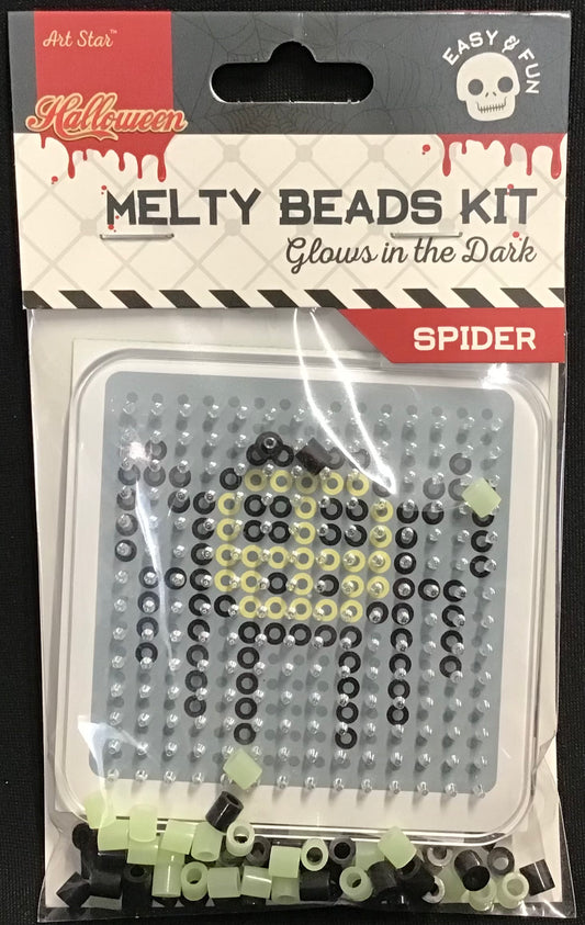 Glow In The Dark Melty Beads Kit - Spider