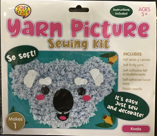 Yarn Picture Sewing Kit - Koala