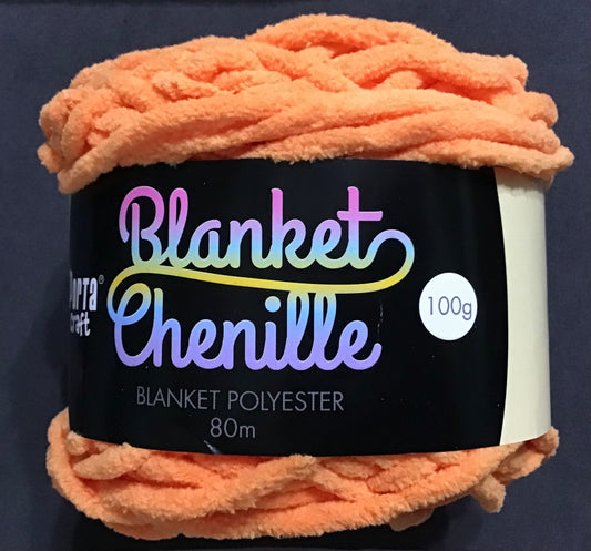 Blanket Chenille - Blanket Polyester Wool 80m - 100g - Solid Fantapants