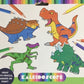 Dinosaur Cut Out Shapes - 12pk