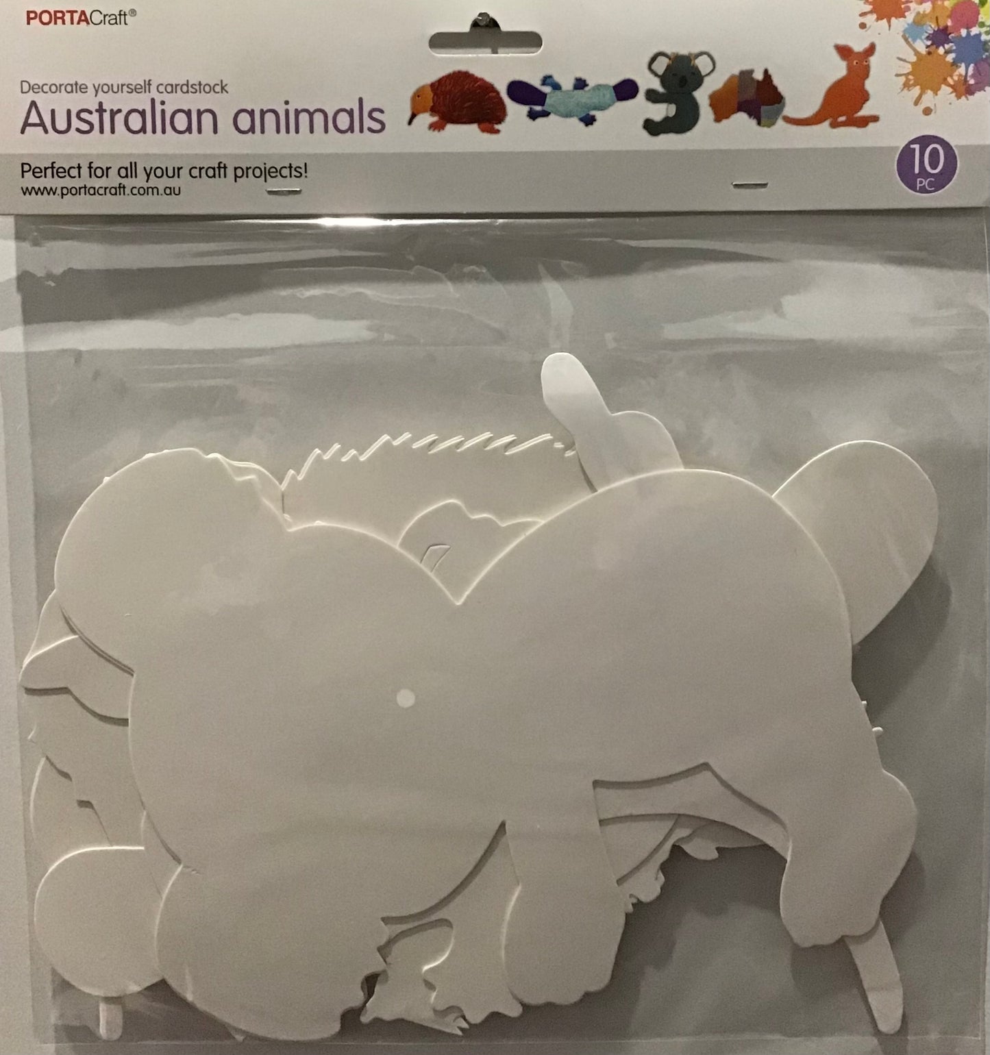 Cardstock Australian Animals - 10pk