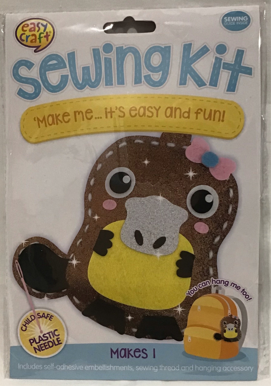 Sewing Kit - Platypus - Plastic needle included