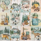 Mintay - Wilderness - 1x Double sided sheet - 30.5x30.5cm
