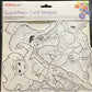 Superhero Card Shapes - 10 pack