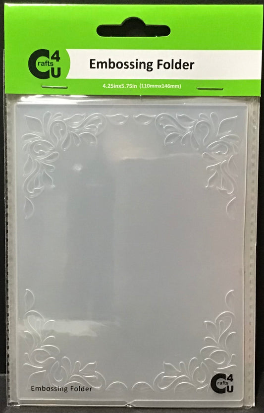 Embossing Folder - Decorative Frame - One Folder