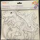 Dinosaur Card Shapes - 15 pack