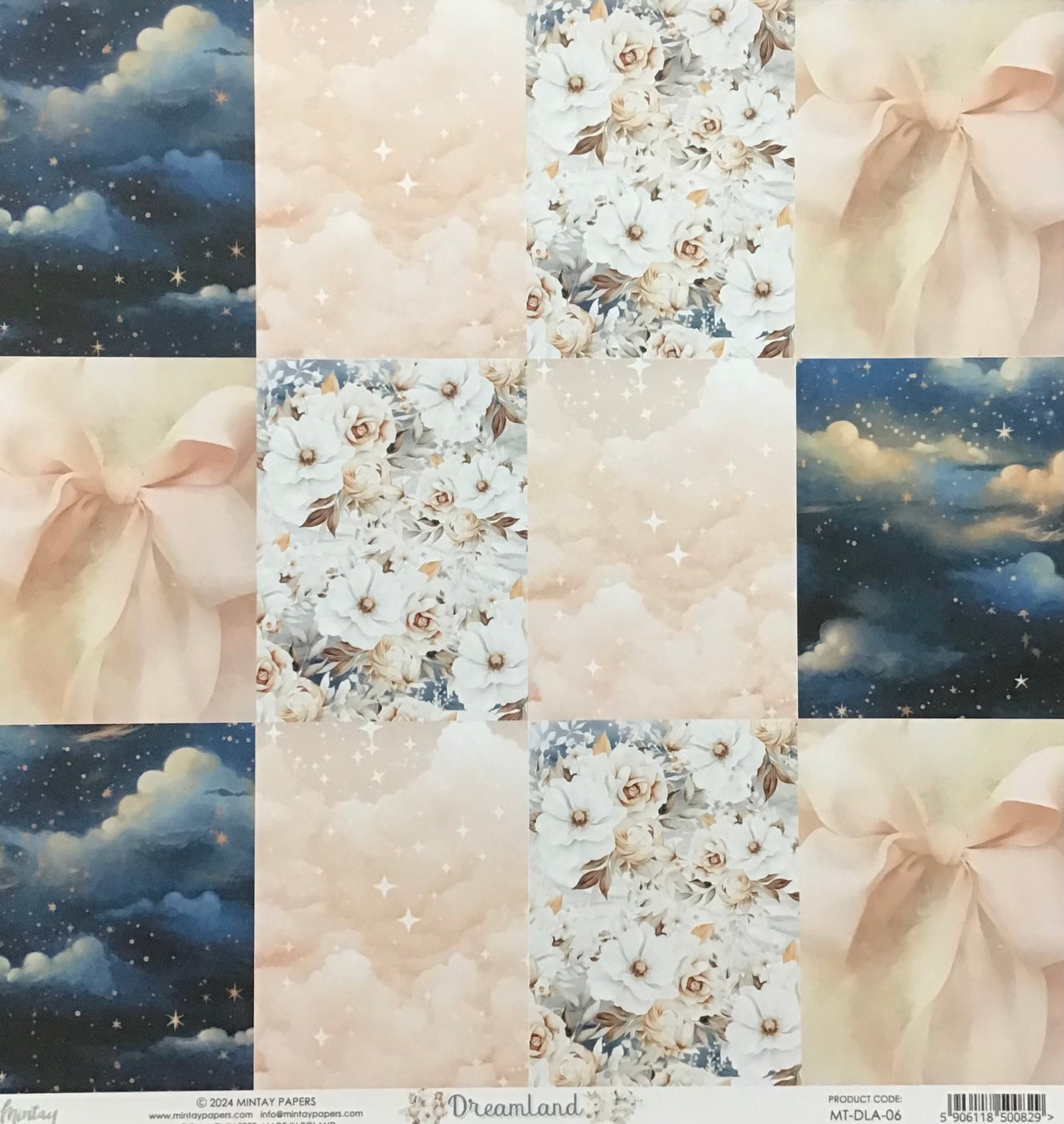 Mintay - Dreamland - 1x Double sided sheet - 30.5x30.5cm