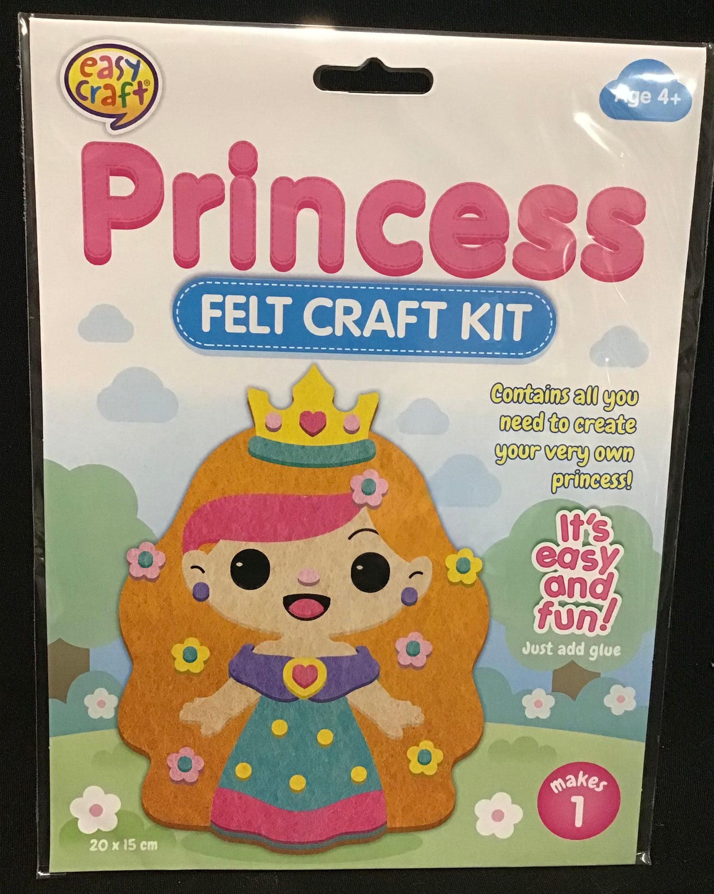 Felt Craft Kit - Princess - Makes 1