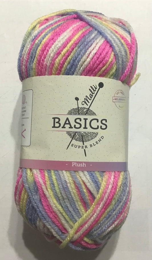 Malli Super Blend Knitting Yarn - 8 ply - Plush - 100g -100% Acrylic