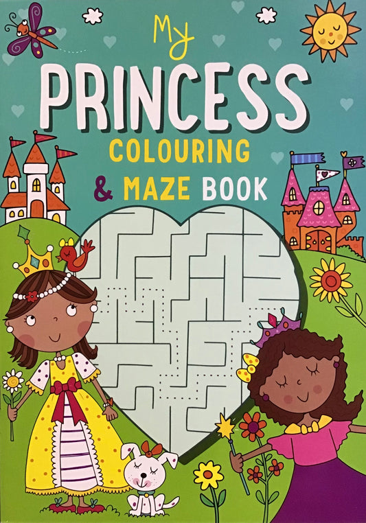 My Princess Colouring & Maze Book Activity Book