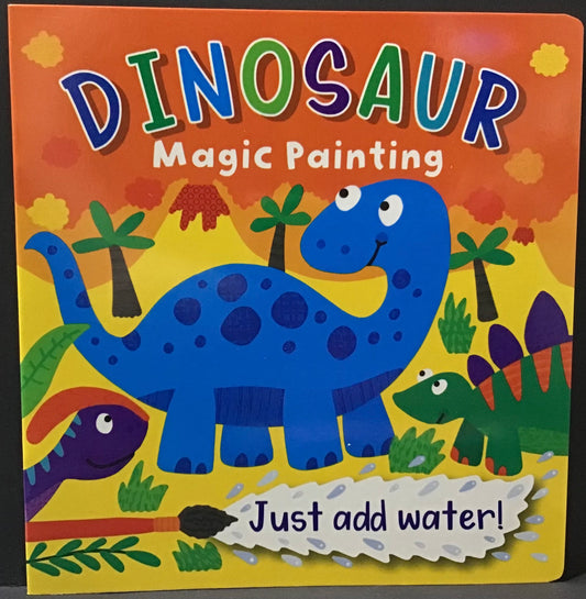 Paint with Water - Magic Painting Book - Dinosaurs