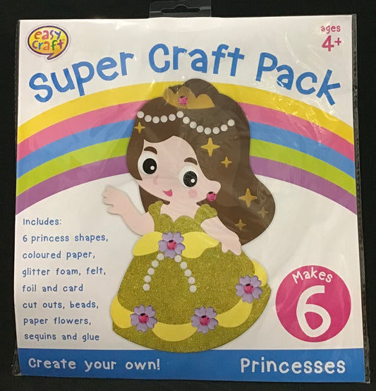 Super Craft Pack - Princesses - Makes 6