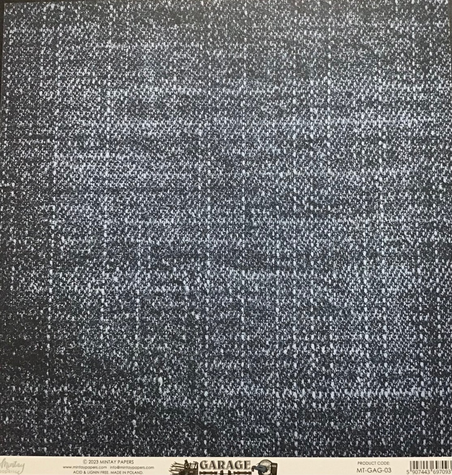 Mintay - Garage-03- 1x Double sided sheet - 30.5x30.5cm