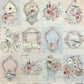 Elodie 1x Double sided sheet - 30.5x30.5cm