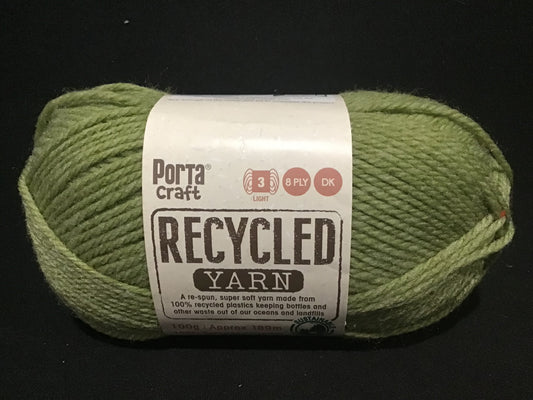 Recycled Yarn - Matcha Melange - 8 Ply - 100g