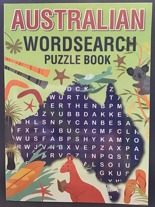 Australian Word Search Puzzle Book