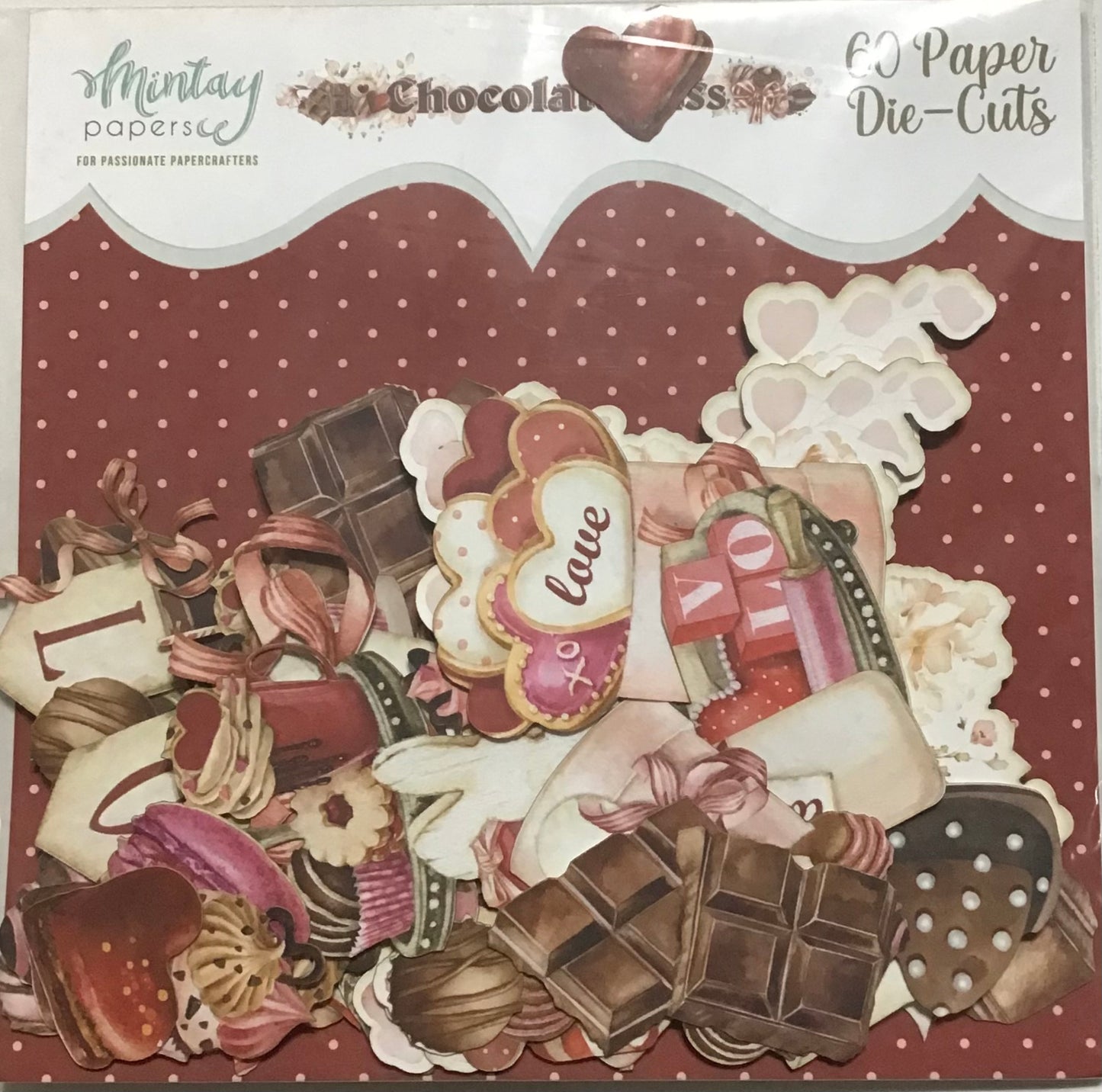 Mintay Paper Die-Cuts - Chocolate Kiss -  60 pack