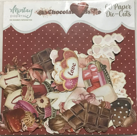 Mintay Paper Die-Cuts - Chocolate Kiss -  60 pack