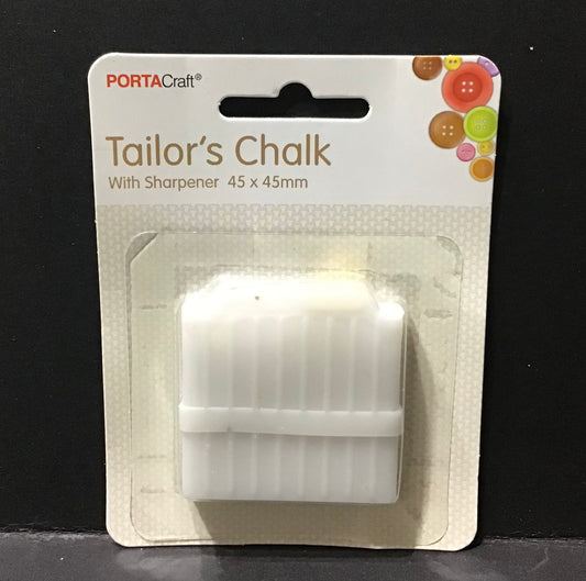 Tailor’s Chalk with Sharpener 45x45mm