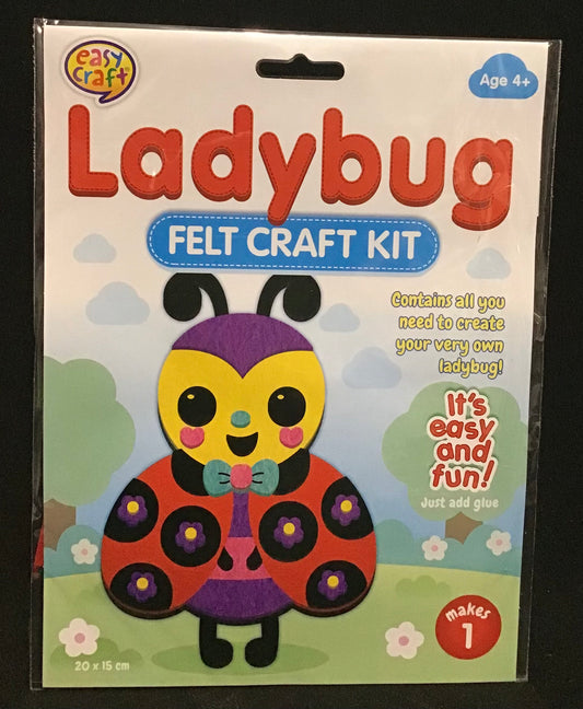 Felt Craft Kit - Ladybug - Makes 1