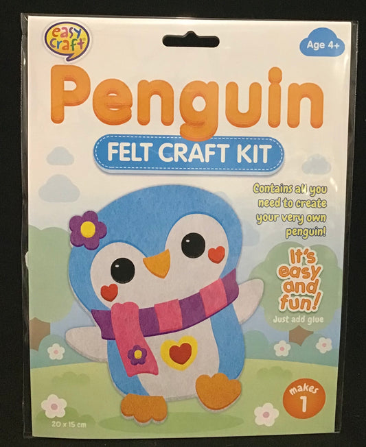 Felt Craft Kit - Penguin - Makes 1