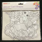 Unicorn Card Shapes - 15 pack