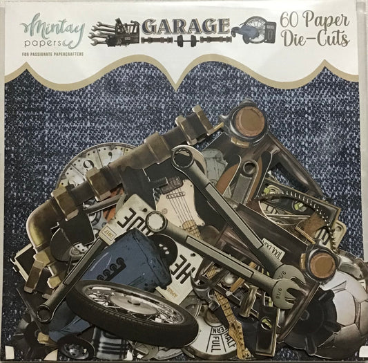 Mintay Paper Die-Cuts - Garage -  60 pack