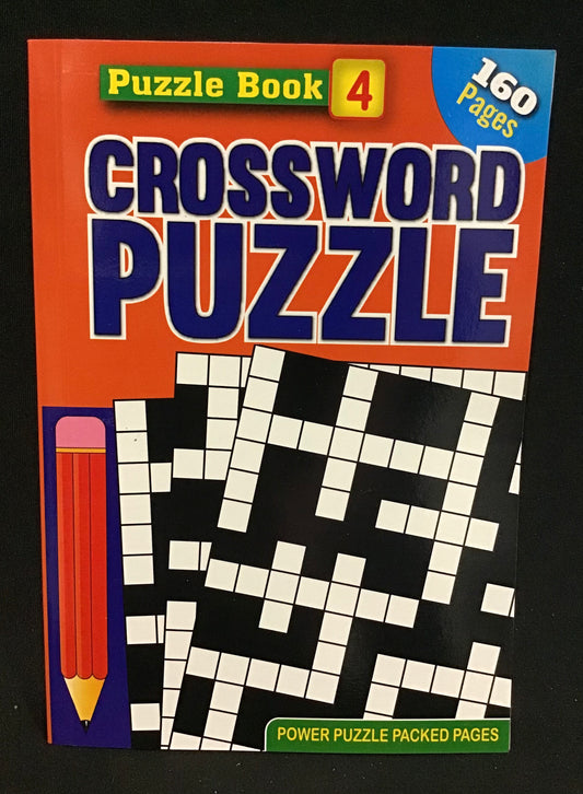 Crossword Puzzle 160 pages - Book 4