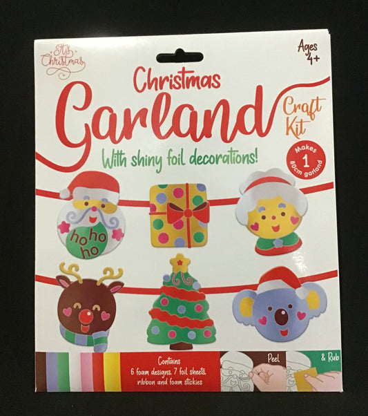 Christmas Garland Craft Kit - Makes 1 - 80cm garland