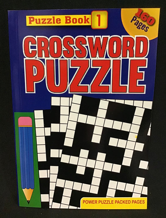 Crossword Puzzle 160 pages - Book 1