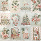 Mintay - Merry Little Christmas - 1x Double sided sheet - 30.5x30.5cm
