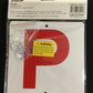 Reversible Suction Hook L and P Plates - NSW/SA/TAS/QLD/NT - 15x15cm - Pack of 2