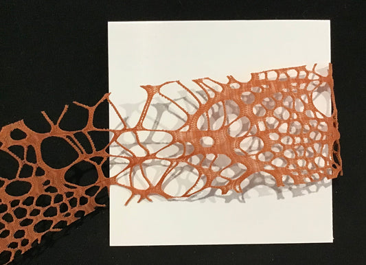 Ribbon Cobweb Spider Mesh - Rust - 2m x 5cm