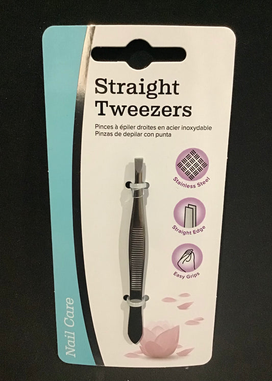 Stainless Steel - Straight Tweezers