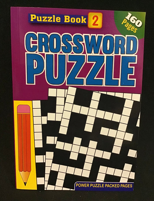 Crossword Puzzle 160 pages - Book 2