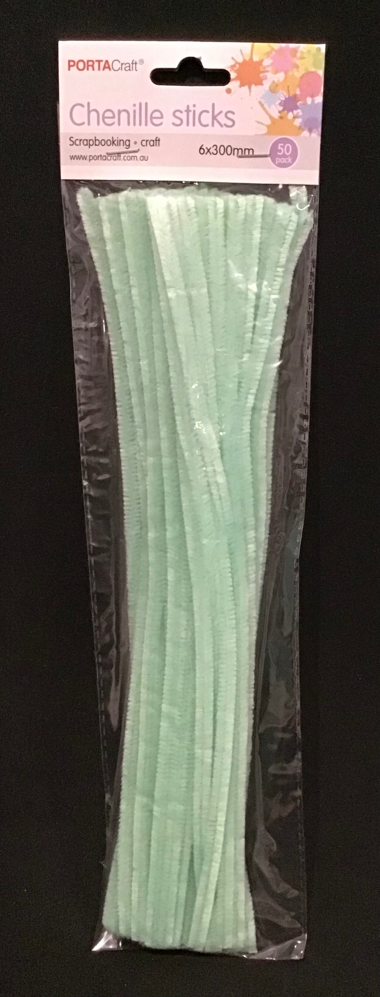 Pipe Cleaners - Mint - Pack of 50