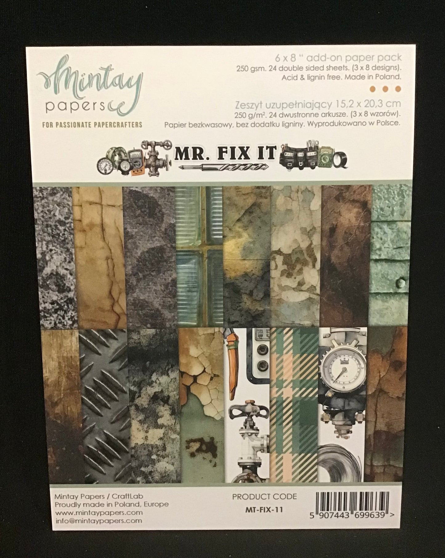 Mr Fix It Paper Pad - 24x Double sided sheets - 20.3x15.2cm
