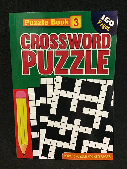 Crossword Puzzle 160 pages - Book 3