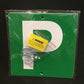 Reversible Suction Hook P plates - Red/Green - VIC/WA - 15cm x 15cm - Pack of 2